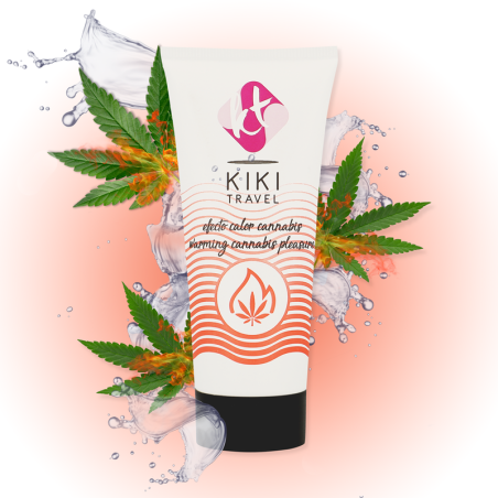 KIKÍ TRAVEL - CANNABIS LUBRIFIANT EFFET CHAUD 50 ML